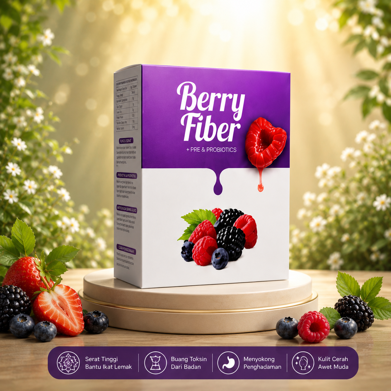 Set A Berry Fiber 1 kotak