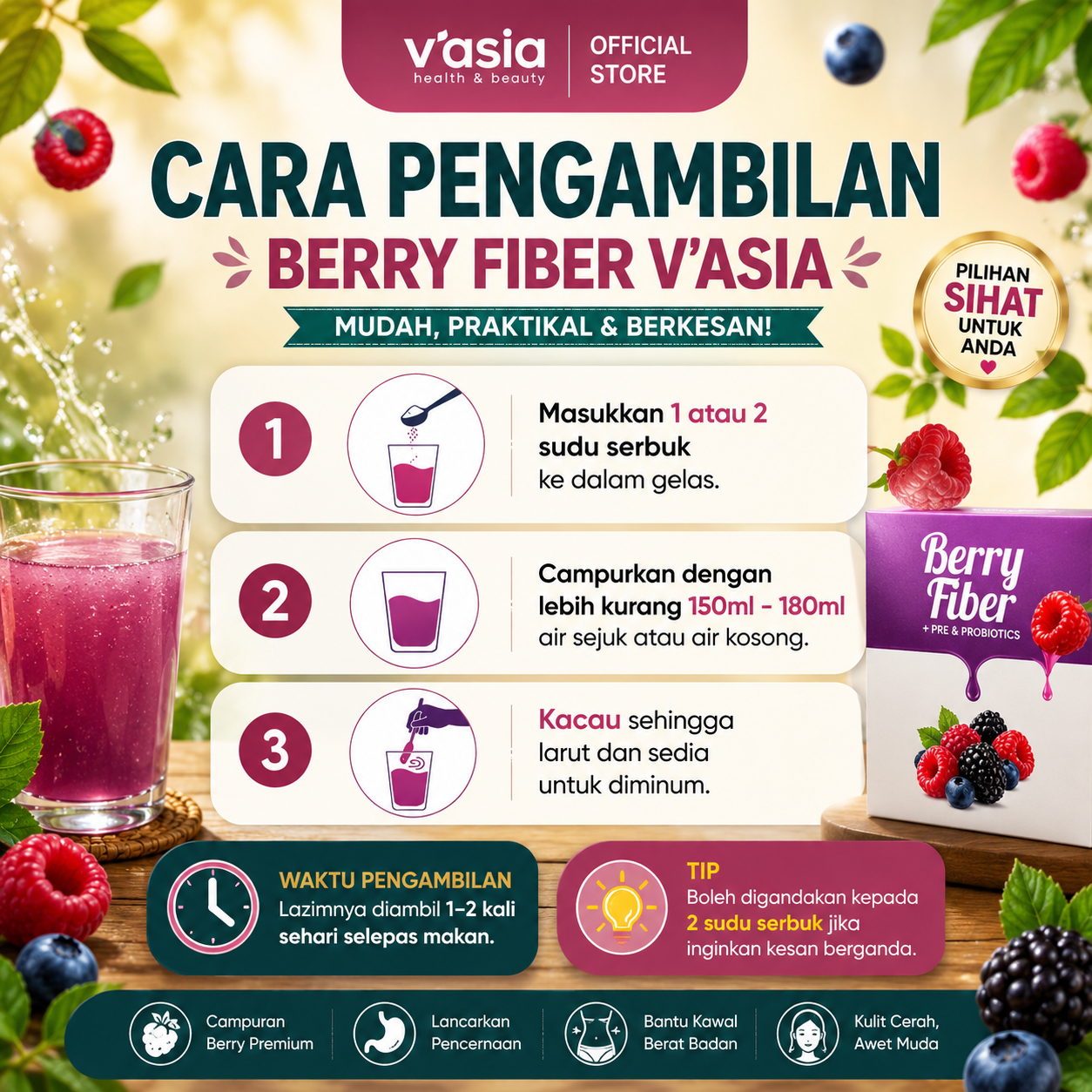 Manfaat Berry Fiber 2