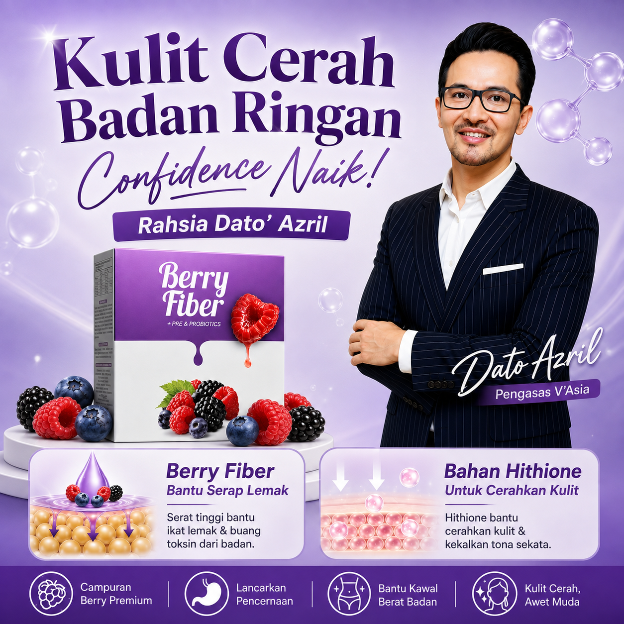 Berry Fiber V-Asia
